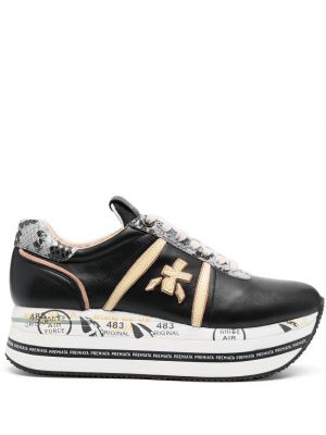 Plattform sneakers Premiata svart