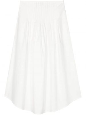 Midi sukně A.p.c. bílé