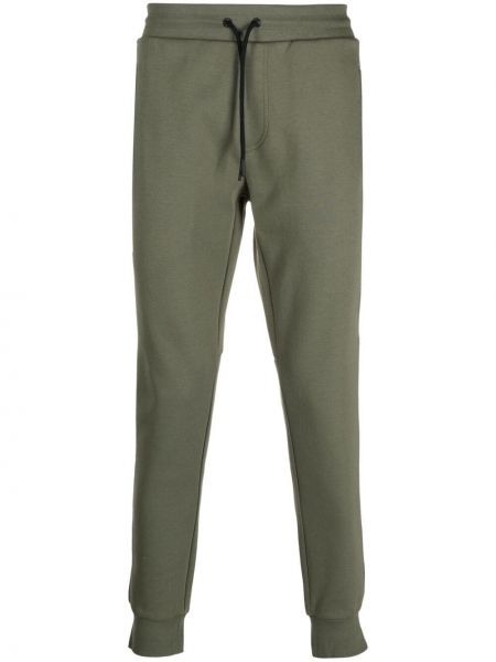 Pantalones rectos con cordones Tommy Hilfiger verde