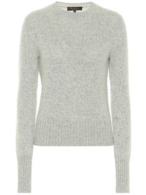 Кашмирен вълнен пуловер Loro Piana сиво