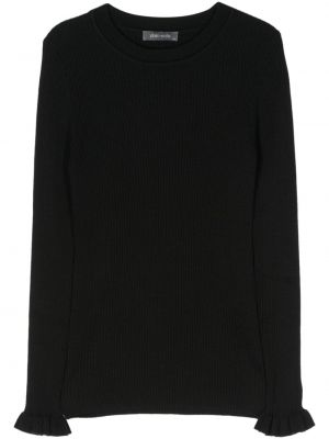 Chunky пуловер Philo-sofie черно
