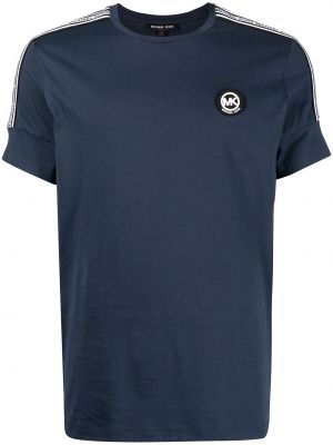 T-shirt mit print Michael Kors blau