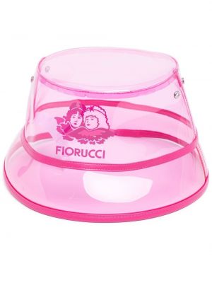 Bøttehatt Fiorucci rosa