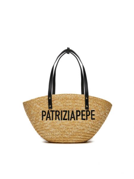 Τσάντα Patrizia Pepe μπεζ