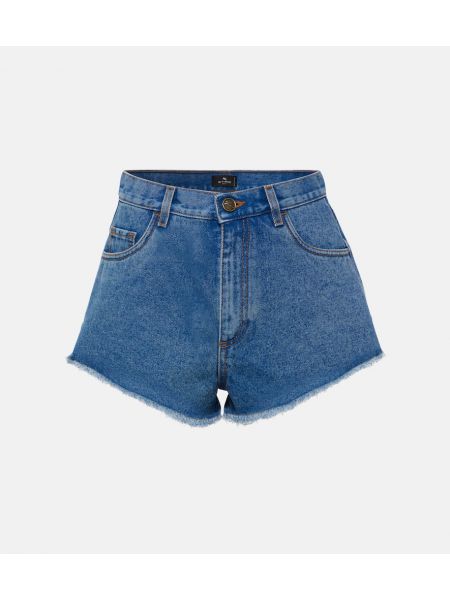 Denimshorts Etro blå