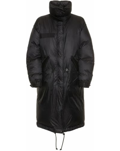 Pérový kabát Sacai čierna