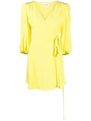 Mini šaty P.a.r.o.s.h. žltá