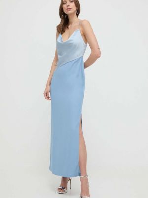 Sukienka długa Karl Lagerfeld niebieska