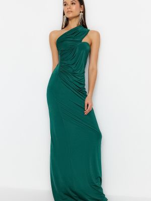 Вечерна рокля Trendyol зелено