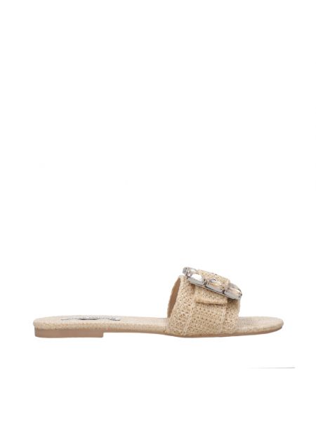 Sandale mit print mit schnalle Steve Madden beige