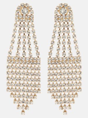 Σκουλαρίκια με πετραδάκια Oscar De La Renta χρυσό