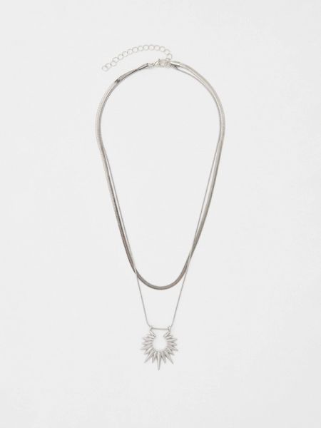 Ожерелье Lilaccat серебряное