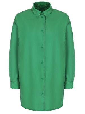 Однотонная куртка Aspesi зеленая
