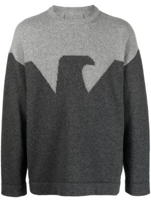 Пуловер Emporio Armani сиво