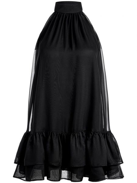 Κοκτέιλ φόρεμα Alice + Olivia μαύρο