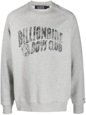Bluza z nadrukiem Billionaire Boys Club szara