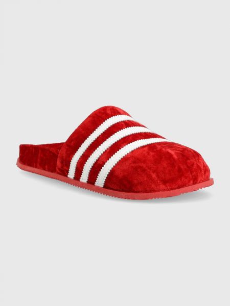 Papuci de casă Adidas Originals roșu