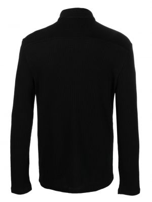 Bavlněná košile Filippa K černá