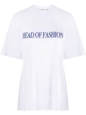 T-shirt mit print Sunnei weiß