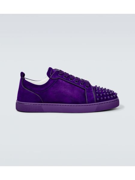 Mokka tennarit pojille Christian Louboutin violetti