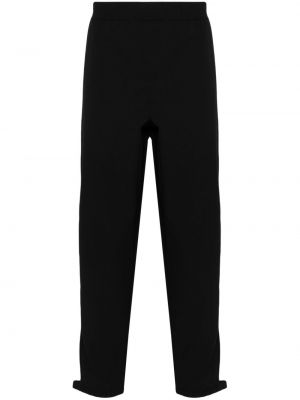 Pantaloni cu broderie Calvin Klein negru
