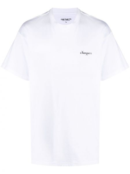 Camiseta con estampado Carhartt Wip blanco