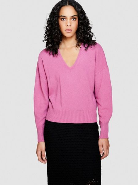 Пуловер Sisley розовый