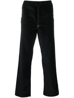 Pantalones de chándal de terciopelo‏‏‎ Maharishi negro