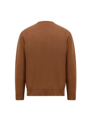 Sweter z okrągłym dekoltem Amaránto brązowy