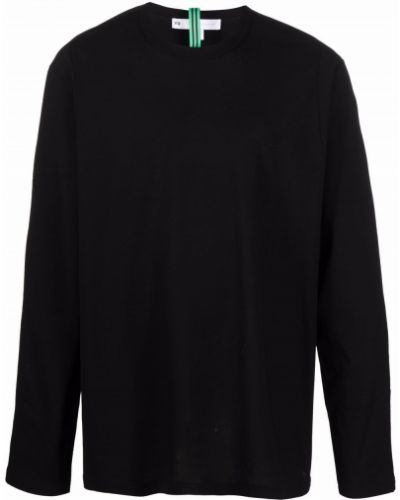 T-shirt a maniche lunghe nero