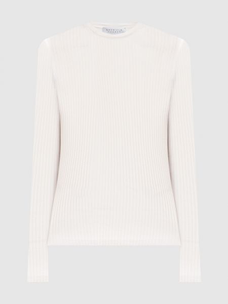 Шовковий светр Gabriela Hearst білий