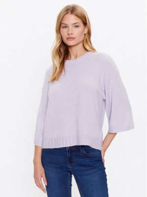 Laza szabású pulóver Part Two lila