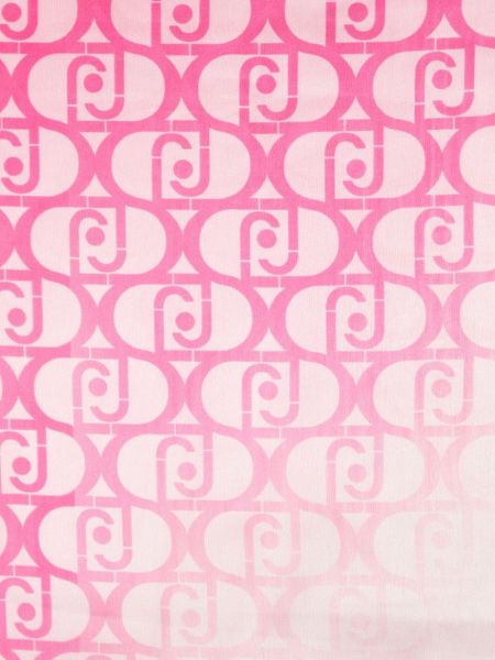 Schal mit print Liu Jo pink