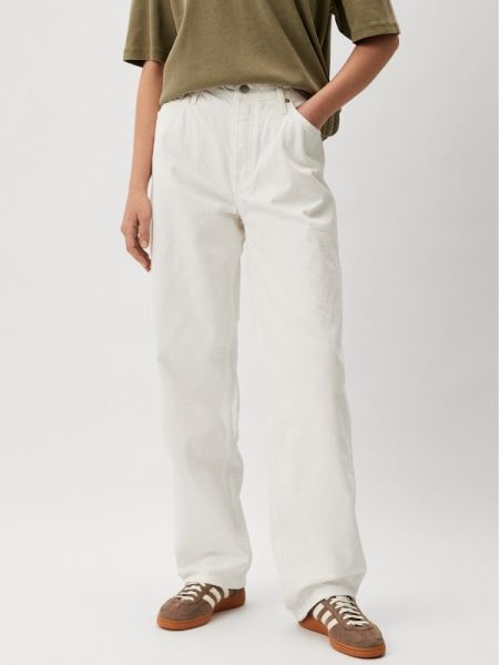 Прямые джинсы Calvin Klein Jeans белые