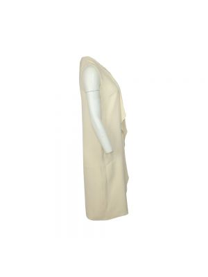 Sukienka koktajlowa z falbankami Ralph Lauren biała