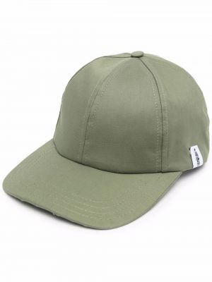 Памучна шапка с козирки Mackintosh зелено