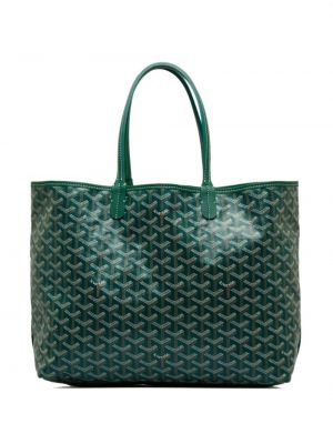 Nákupná taška Goyard zelená