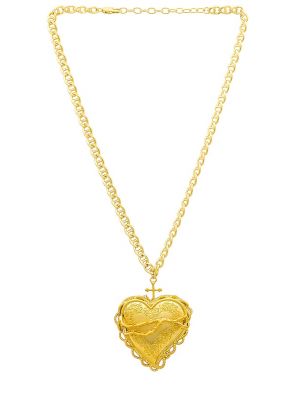 Collar con corazón The M Jewelers Ny dorado