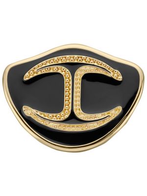 Брошь JUST CAVALLI черная