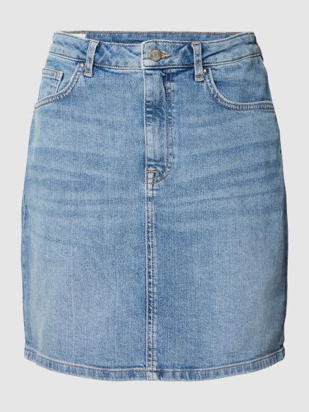 Spódnica jeansowa Gant niebieska