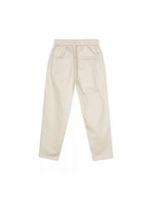 Pantalones de algodón Family First beige