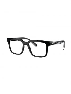 Brille mit print Dolce & Gabbana Eyewear schwarz