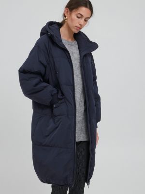 Зимнее пальто Ichi синее