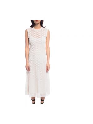 Sukienka midi Fendi biała