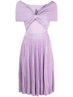 Rochie plisată Antonino Valenti violet