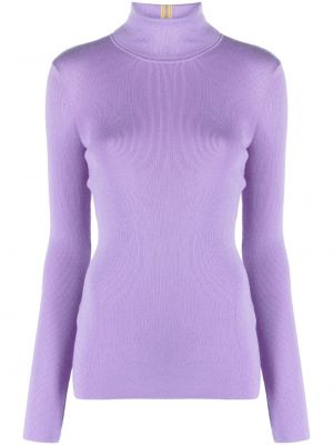 Пуловер Victoria Beckham виолетово