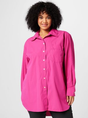 Блуза Tommy Hilfiger Curve розово