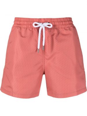 Jacquard kratke hlače s printom Frescobol Carioca narančasta