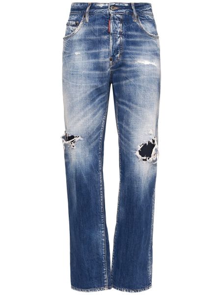 Jeans i bomull Dsquared2 blå