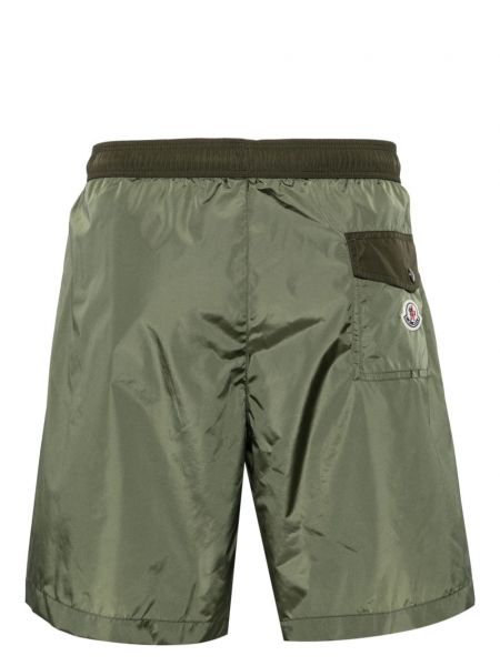 Shorts mit print Moncler grün